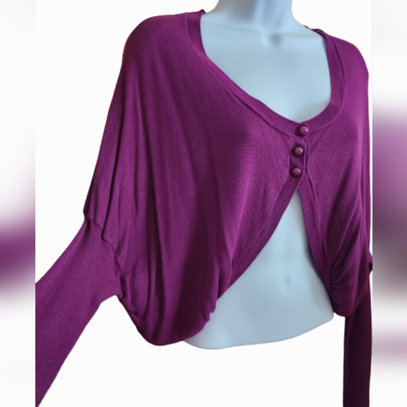Oodji Cropped Sweater cardigan - Picture 1 of 10